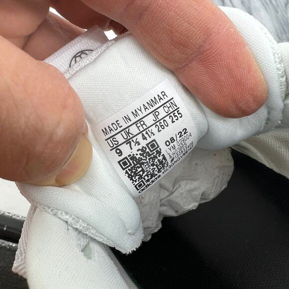 Adidas Womens 9 Running Shoes White Black Edge Lux Athletic Sneakers H03865 - Picture 11 of 13